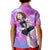 Trippy Uraraka Ochako My Hero Academia Kid Polo Shirt Anime Mix Tie Dye Style