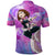 Trippy Uraraka Ochako My Hero Academia Polo Shirt Anime Mix Tie Dye Style