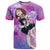 Trippy Uraraka Ochako My Hero Academia T Shirt Anime Mix Tie Dye Style