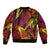 Naruto Neon Bond Akatsuki Bomber Jacket Anime Mix Trippy Style