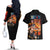 Portgas D. Ace V2 One Piece Couples Matching Off The Shoulder Long Sleeve Dress and Hawaiian Shirt Anime Style