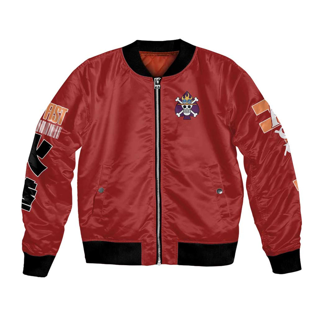 Fire Fist - Portgas D. Ace One Piece Bomber Jacket Anime Style