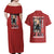 Fire Fist - Portgas D. Ace One Piece Couples Matching Off Shoulder Maxi Dress and Hawaiian Shirt Anime Style