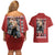 Fire Fist - Portgas D. Ace One Piece Couples Matching Off Shoulder Short Dress and Hawaiian Shirt Anime Style