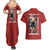 Fire Fist - Portgas D. Ace One Piece Couples Matching Summer Maxi Dress and Hawaiian Shirt Anime Style