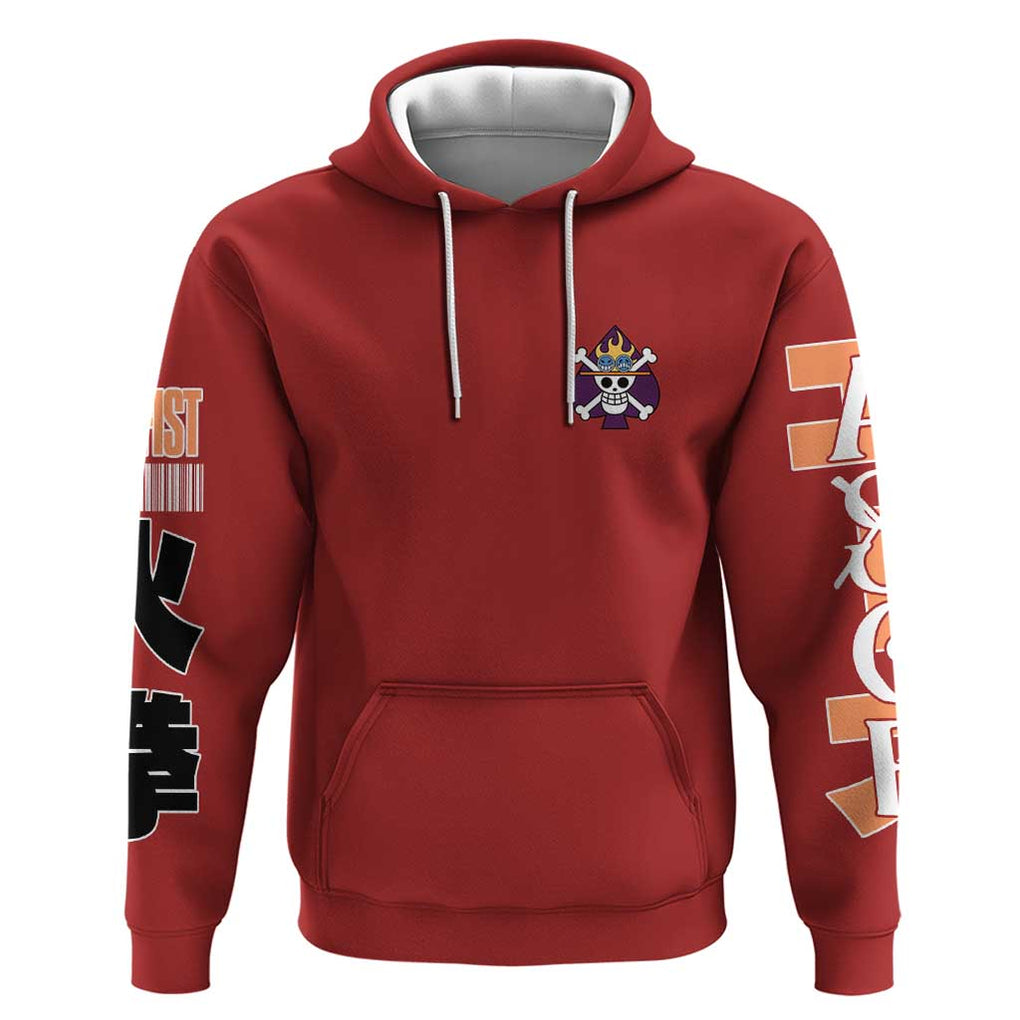 Fire Fist - Portgas D. Ace One Piece Hoodie Anime Style