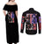 Ryuk Death Note Couples Matching Off Shoulder Maxi Dress and Long Sleeve Button Shirt Anime Style