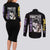 Tomie Junji Ito Collection Couples Matching Long Sleeve Bodycon Dress and Long Sleeve Button Shirt Anime Style