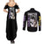 Tomie Junji Ito Collection Couples Matching Summer Maxi Dress and Long Sleeve Button Shirt Anime Style