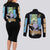 Brook V2 One Piece Couples Matching Long Sleeve Bodycon Dress and Long Sleeve Button Shirt Anime Style