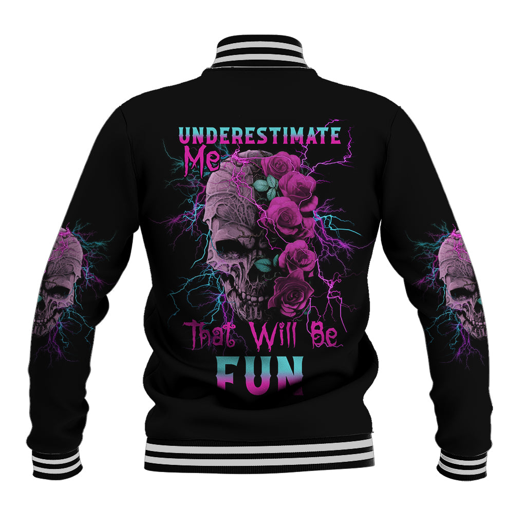 underestimate-me-rose-skull-baseball-jacket