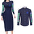 Isagi Yoichi Blue Lock Couples Matching Long Sleeve Bodycon Dress and Long Sleeve Button Shirt Japan Anime Style