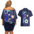 Isagi Yoichi Blue Lock Couples Matching Off Shoulder Short Dress and Hawaiian Shirt Japan Anime Style