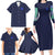 Isagi Yoichi Blue Lock Family Matching Long Sleeve Bodycon Dress and Hawaiian Shirt Japan Anime Style