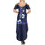 Isagi Yoichi Blue Lock Family Matching Summer Maxi Dress and Hawaiian Shirt Japan Anime Style