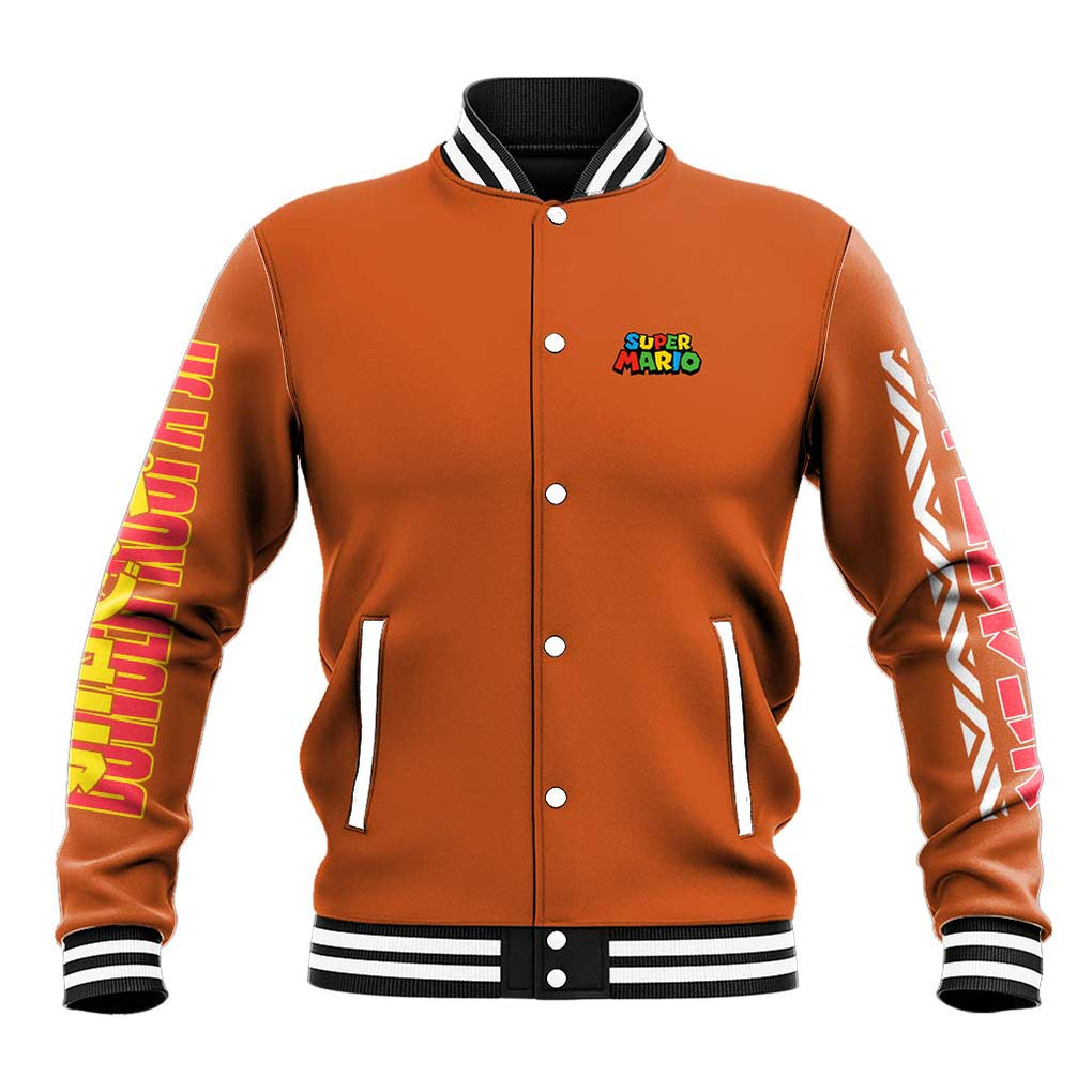 Bowser Jr. Mario Bros Baseball Jacket Japan Anime Style