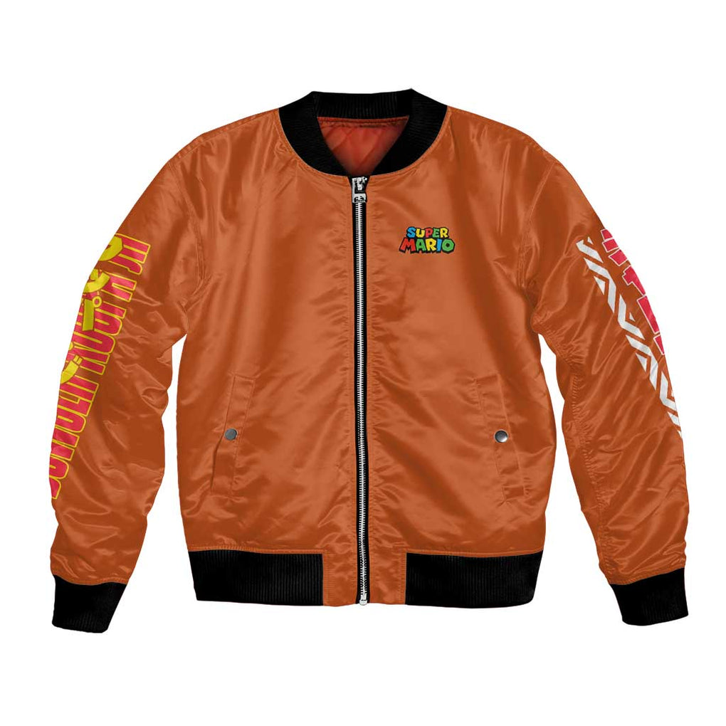 Bowser Jr. Mario Bros Bomber Jacket Japan Anime Style