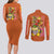 Bowser Jr. Mario Bros Couples Matching Long Sleeve Bodycon Dress and Long Sleeve Button Shirt Japan Anime Style