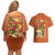 Bowser Jr. Mario Bros Couples Matching Off Shoulder Short Dress and Hawaiian Shirt Japan Anime Style