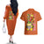 Bowser Jr. Mario Bros Couples Matching Off The Shoulder Long Sleeve Dress and Hawaiian Shirt Japan Anime Style