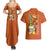 Bowser Jr. Mario Bros Couples Matching Summer Maxi Dress and Hawaiian Shirt Japan Anime Style