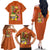 Bowser Jr. Mario Bros Family Matching Off The Shoulder Long Sleeve Dress and Hawaiian Shirt Japan Anime Style