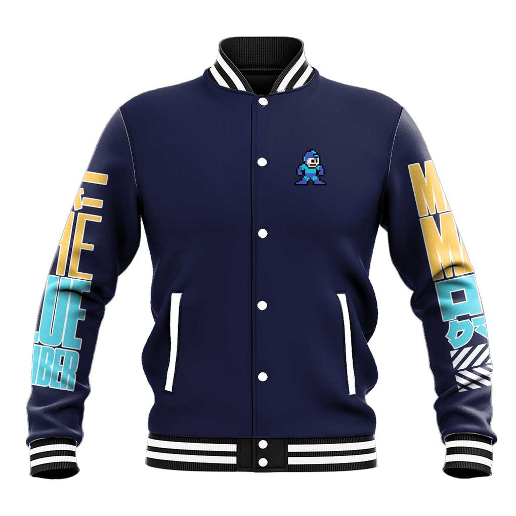 Rock Man Mega Man Baseball Jacket Japan Anime Style