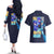 Rock Man Mega Man Couples Matching Off The Shoulder Long Sleeve Dress and Hawaiian Shirt Japan Anime Style