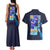 Rock Man Mega Man Couples Matching Tank Maxi Dress and Hawaiian Shirt Japan Anime Style