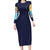 Rock Man Mega Man Family Matching Long Sleeve Bodycon Dress and Hawaiian Shirt Japan Anime Style