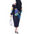 Rock Man Mega Man Off The Shoulder Long Sleeve Dress Japan Anime Style