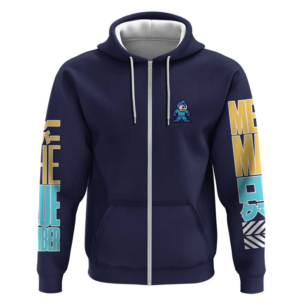 Rock Man Mega Man Zip Hoodie Japan Anime Style