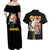 Denji V4 Chainsaw Man Couples Matching Off Shoulder Maxi Dress and Hawaiian Shirt Japan Anime Style