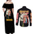 Denji V4 Chainsaw Man Couples Matching Off Shoulder Maxi Dress and Long Sleeve Button Shirt Japan Anime Style