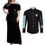 Sakonji Urokodaki Demon Slayer Couples Matching Off Shoulder Maxi Dress and Long Sleeve Button Shirt Japan Anime Style