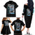 Sakonji Urokodaki Demon Slayer Family Matching Off The Shoulder Long Sleeve Dress and Hawaiian Shirt Japan Anime Style