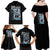 Sakonji Urokodaki Demon Slayer Family Matching Off Shoulder Maxi Dress and Hawaiian Shirt Japan Anime Style