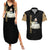 Black Bull Charmy Couples Matching Summer Maxi Dress and Hawaiian Shirt