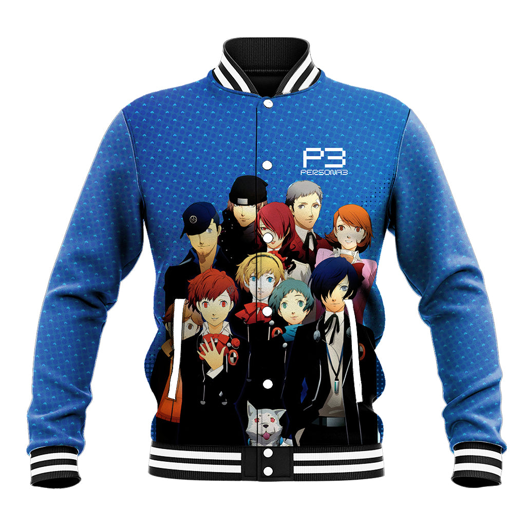 Persona 3 Team Anime Baseball Jacket