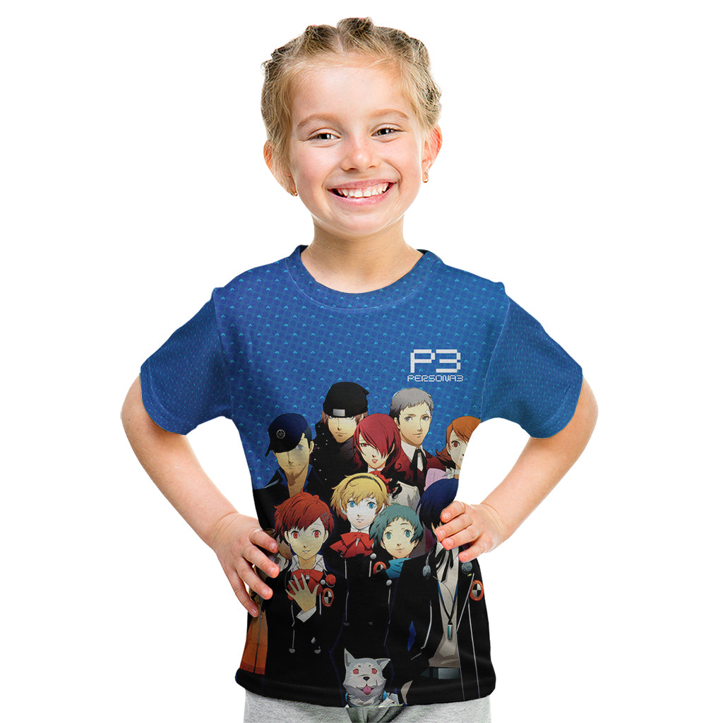 Persona 3 Team Anime Kid T Shirt