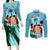 Franky One Piece Couples Matching Long Sleeve Bodycon Dress and Long Sleeve Button Shirt