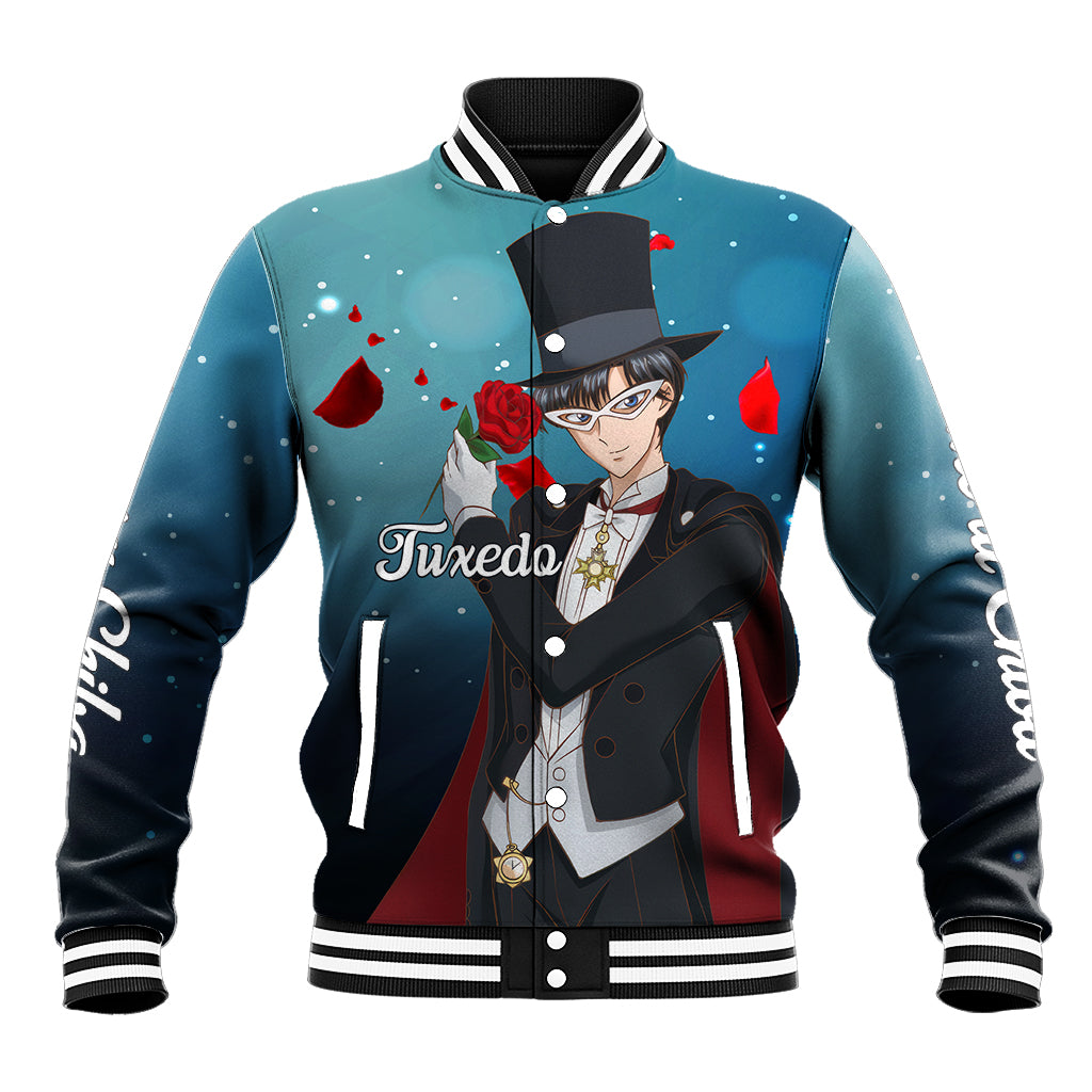 Tuxedo Anime Baseball Jacket