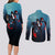 Tuxedo Anime Couples Matching Long Sleeve Bodycon Dress and Long Sleeve Button Shirt