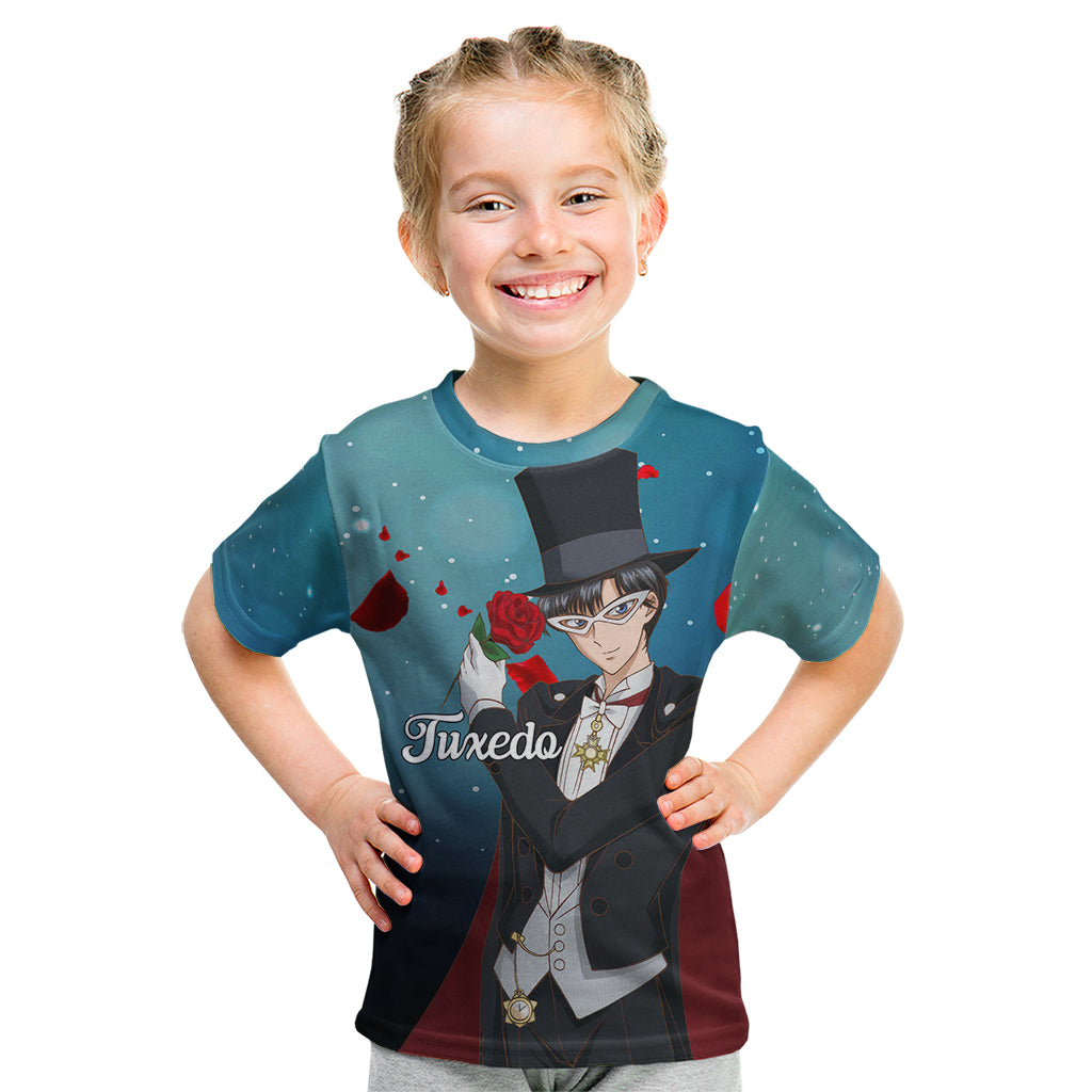 Tuxedo Anime Kid T Shirt