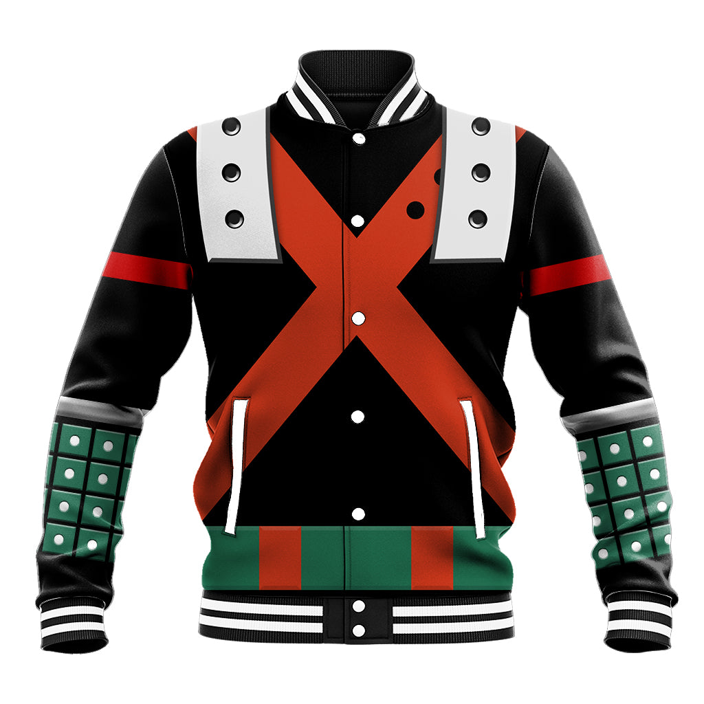 Katsuki Bakugo Uniform - Hero Anime Baseball Jacket