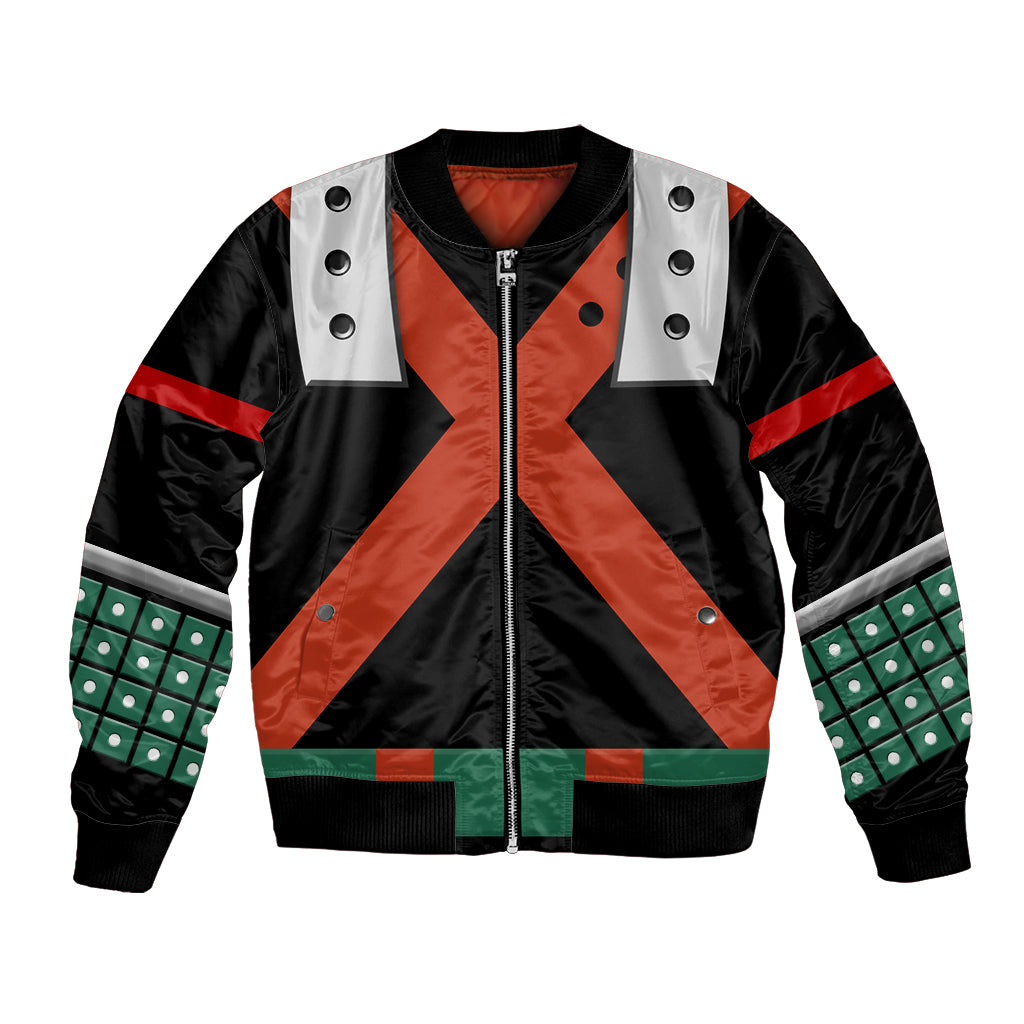 Katsuki Bakugo Uniform - Hero Anime Bomber Jacket