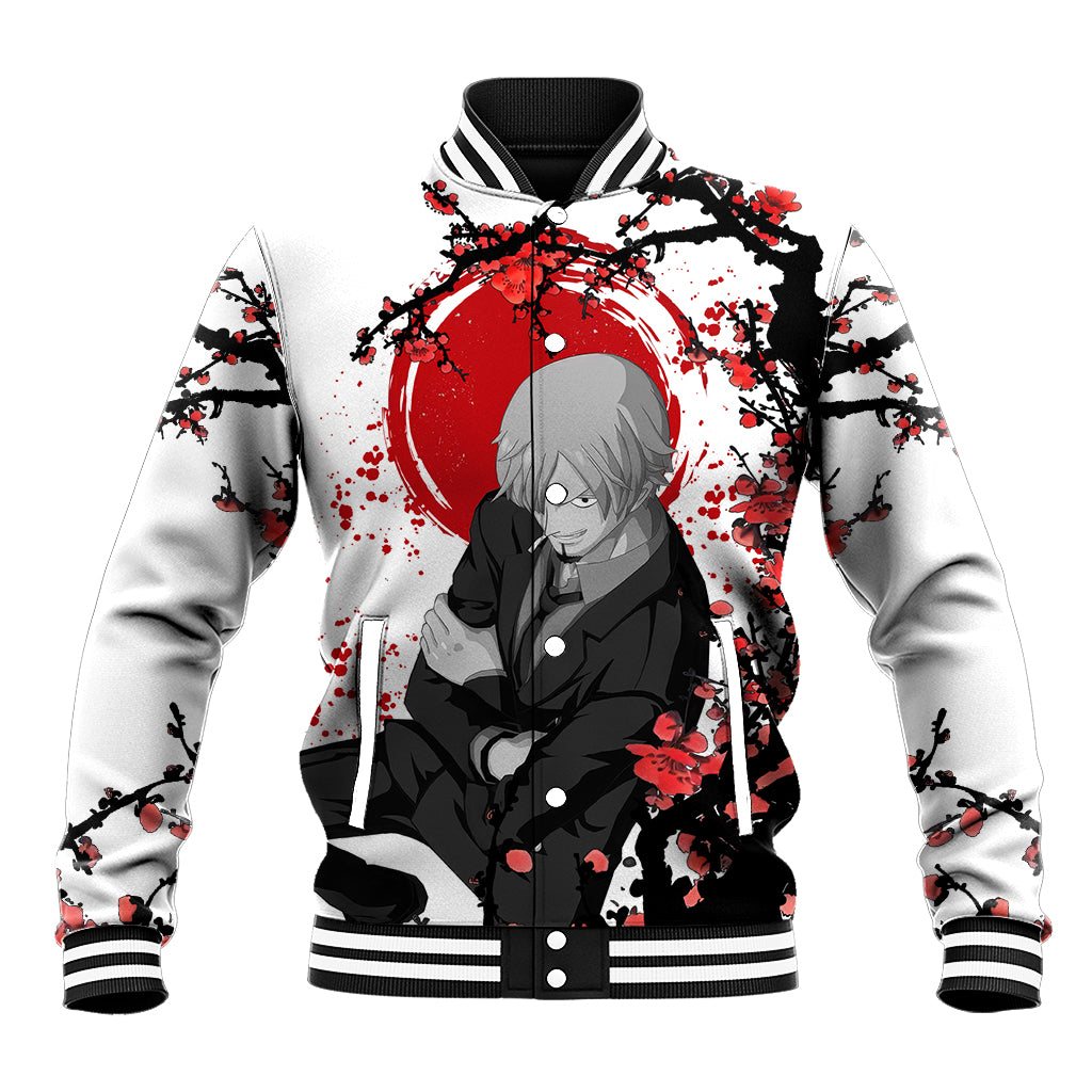 Vinsmoke Sanji One Piece Japan Style Anime Baseball Jacket