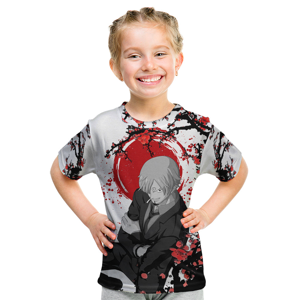 Vinsmoke Sanji One Piece Japan Style Anime Kid T Shirt