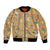 Dragonite Pattern Style Bomber Jacket