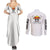 Luffy Gear 5 White Hair One Piece Streetstyle Couples Matching Summer Maxi Dress and Long Sleeve Button Shirt